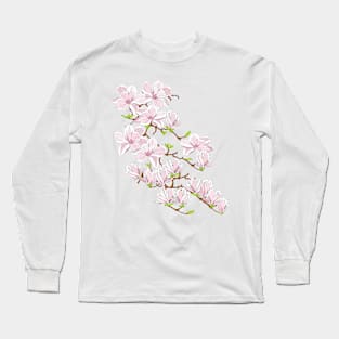 Magnolia Flower State Long Sleeve T-Shirt